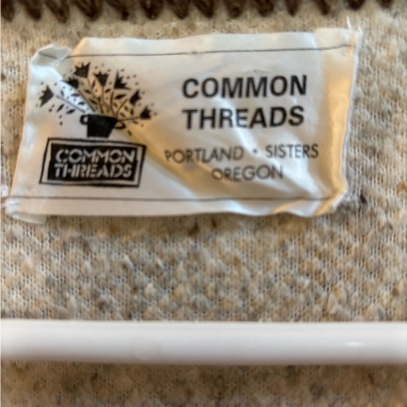 Handmade Sherpa Vest by Common Threads, approximately size 10 - Picture 8 of 12